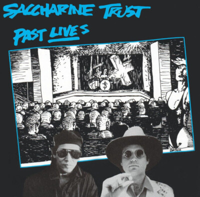Saccharine Trust Past Lives MUSIC AUDIO CD alternative rock duo 1989 SST Records