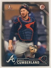 Brett Cumberland 2016 Bowman 1st Silver 285/499 Atlanta Braves #26 Draft
