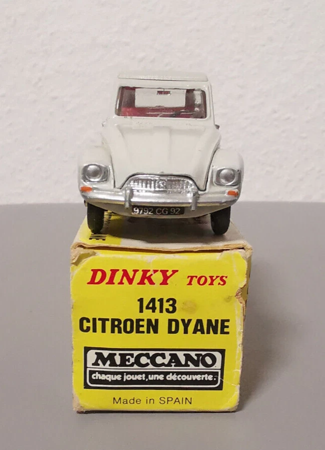 Dinky Toys 1413 - Citroen Dyane mit OVP Vintage Made in Spain - Bild 1 von 4