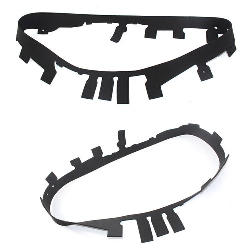 2x Headlight Lens Lense+Gaskets For C6 Corvette Vette C6 2005-2013