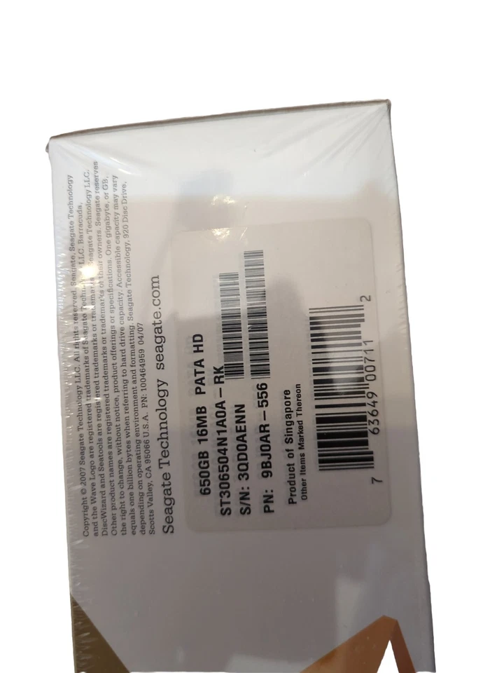 Seagate PATA/100 Barracuda 3.5"650 GB Internal Hard Drive Upgrade Kit - Image 4 of 4