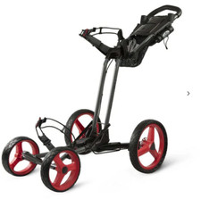 New Sun Mountain PX4 Push Cart Magnetic Gray-Red Free Ship