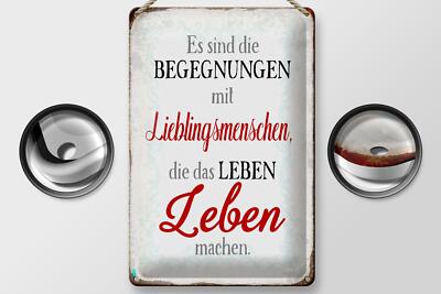 Schatzmix Blechschild „Meinung Gibt Auch Mit Ahnung“ – 20x30 Cm, Aus Stahl, Mit Lackierung, Made In Germany