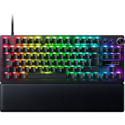 Razer Huntsman V3 Pro TKL Gaming-Tastatur Schwarz RGB-Keyboard Anti-Ghosting