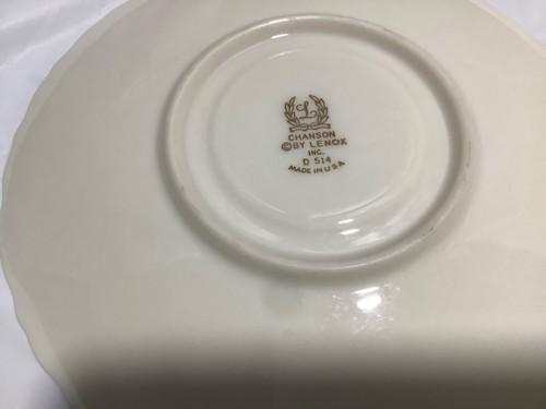 Lenox China Chanson Blue Flowers Silver Trim Replacement & Sets - Picture 44 of 84