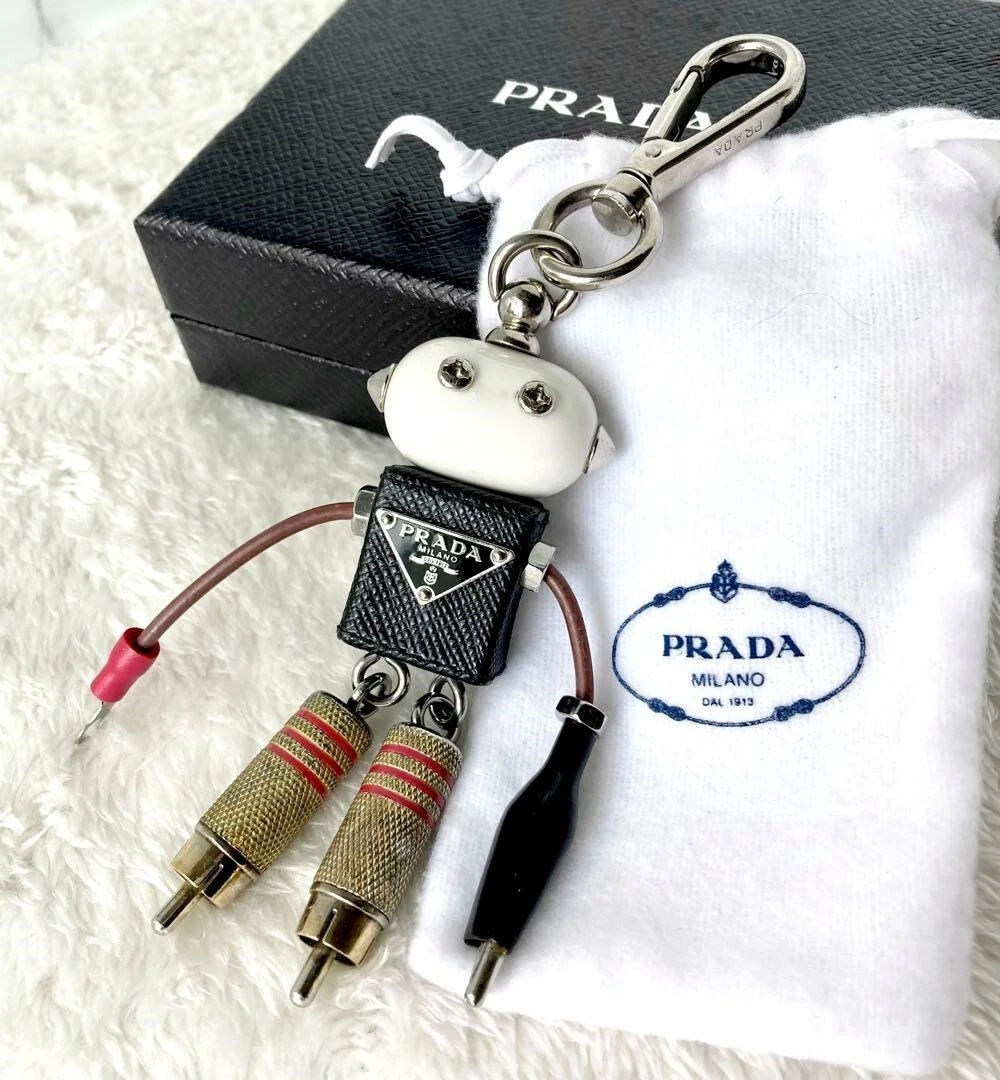 Prada robot keychain sale