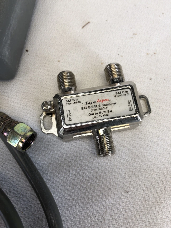 Eagle Aspen Sat C 110 grados LNB Kit de instalación SATC-KIT Foto 3 de 4