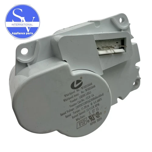 Whirlpool Refrigerator Ice Bucket Auger Motor W10215646 W10822606
