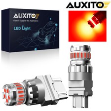 2x Auxito 3157 3156 Red Led Brake Tail Stop Signal Light Bulbs Canbus Error Free 2x Auxito 3157 3156 Red Led Brake Tail Stop Signal Light Bulbs Canbus Error Free