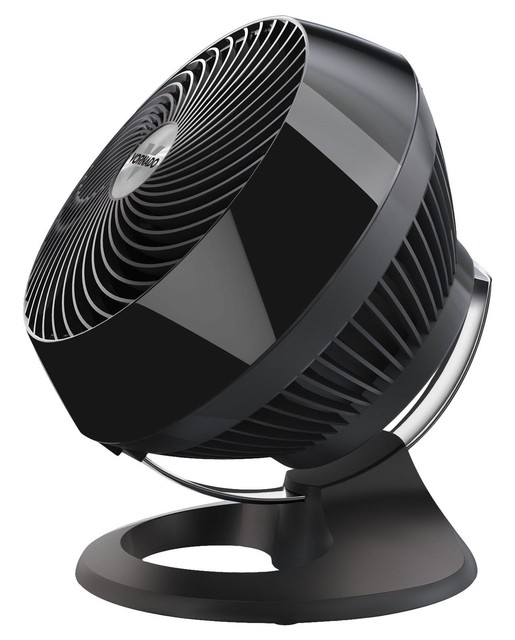 Vornado Flippi V8 Oscillating Air Circulator Personal Desk Fan in Black