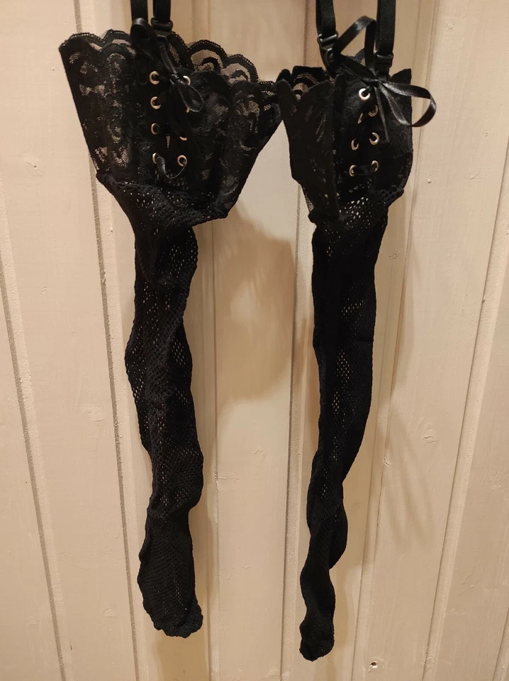 LaFinesse Dessous Set petrol Größe S-XS Halbkorsett sexy ungetragen neu - Bild 4 von 4