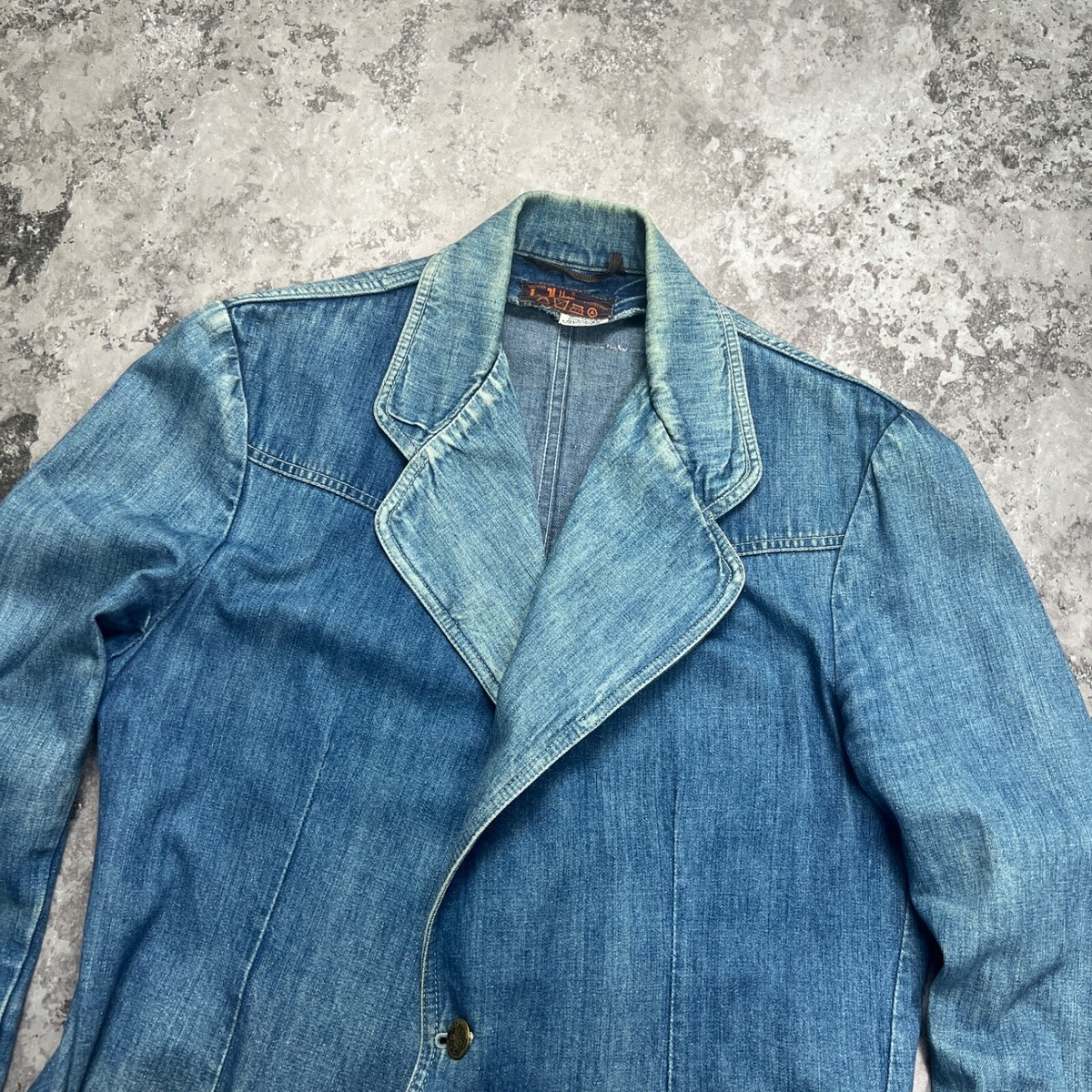Landlubber Vintage Denim Jacket 70's | eBay