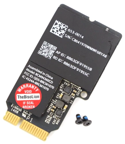 Airport WiFi Bluetooth Card Z653-0014 for iMac 21.5" A1418 27" A1419 2013 2014