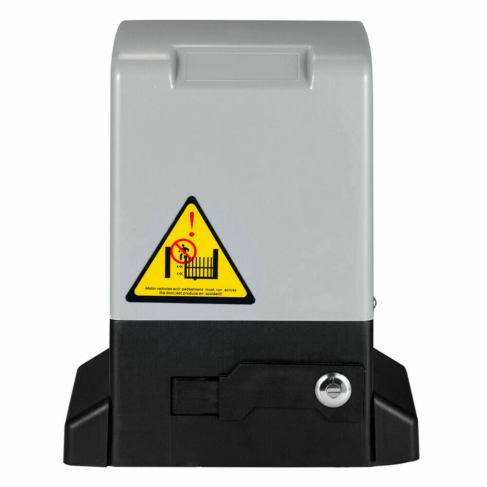 1200KG Schiebetorantrieb Toröffner Komplett-Set Schiebetor Motor&2 Fernbedienung - Bild 4 von 4