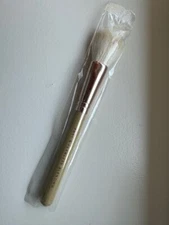 BareMinerals FAST & FLAWLESS BLENDING Brush Cream Bristles Gold Handle ~ Sealed