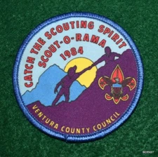 BOY SCOUT COUNCIL PATCH - 1984 VENTURA COUNCIL