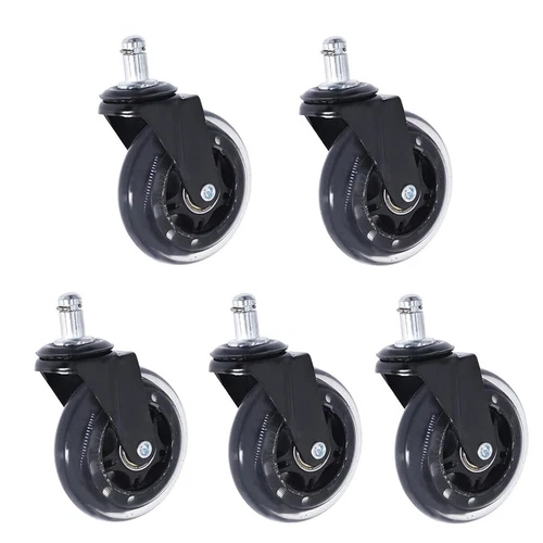 5X Rollerblade Office Desk Chair Wheel Replacement Rolling Caster Grip Ring3Inch - Picture 24 of 24