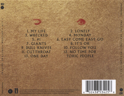 New: IMAGINE DRAGONS Mercury Act (Target Alt Cover Poster