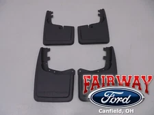 22 thru 25 F150 OEM Ford Molded Splash Guards Mud Flaps Set of 4 LIGHTNING Model