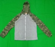 Boys Old Navy Jacket Camouflage Hood And Sleeves Size 14-16 XL
