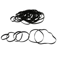 50PCS 4mm Flat fold 40-135mm DVD Drive Rubber Belt for Recorder,Repeater