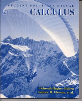 Calculus: Student Solutions Manual