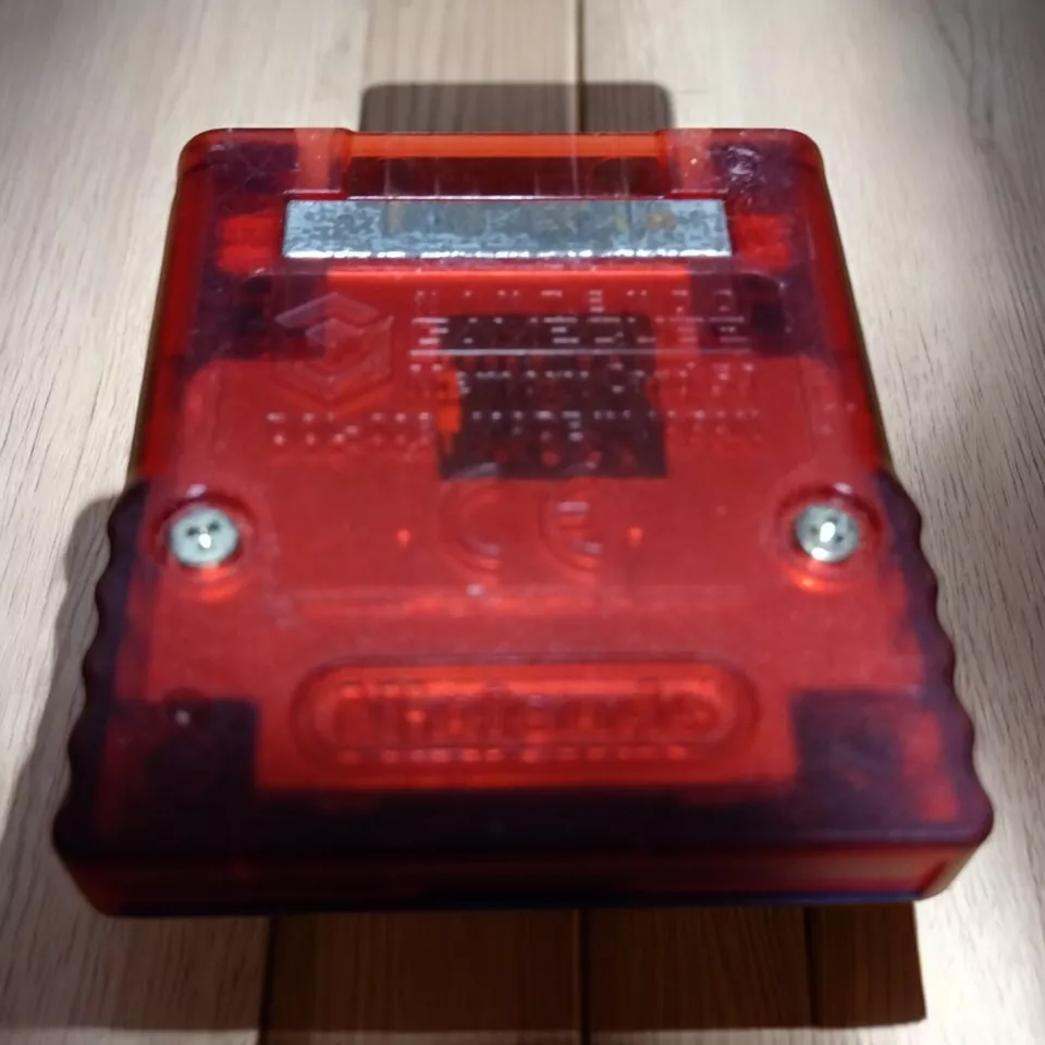 Nintendo GameCube Memory Card 59 Pokemon Box Ruby Sapphire Blue Red DOL-008 - Image 2 of 3