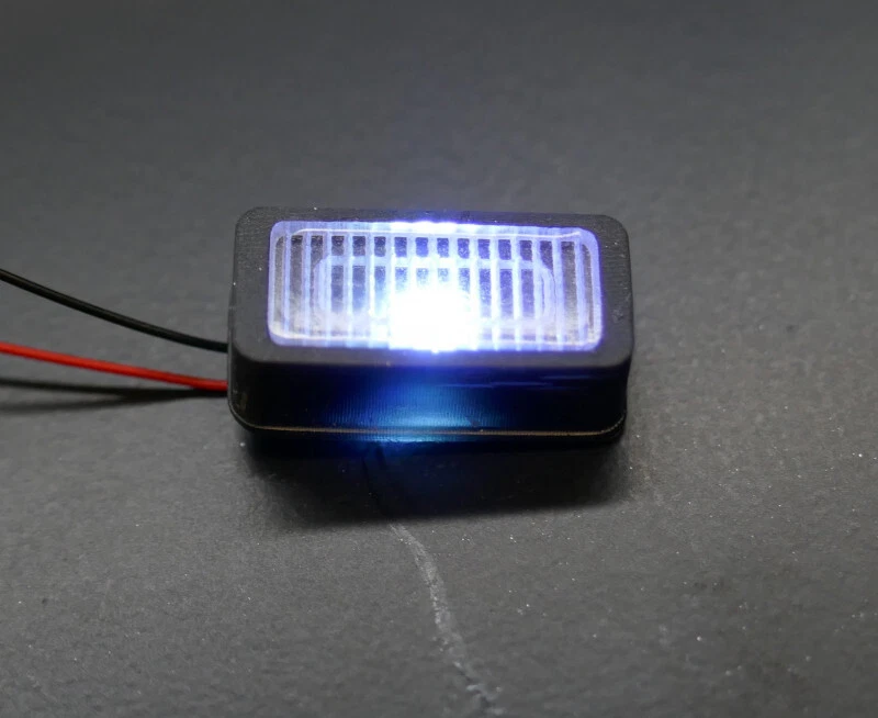 RC Truck Modellbau 2 Frontlicht Blinker klar Front light 1:14 1/14 - Bild 2 von 3