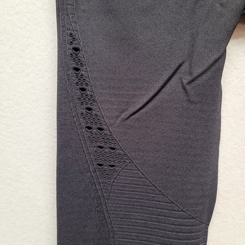 Gymshark Womens Black Elastic High Waist Pull-On Compression Seamless Leggings S - Picture 4 of 12