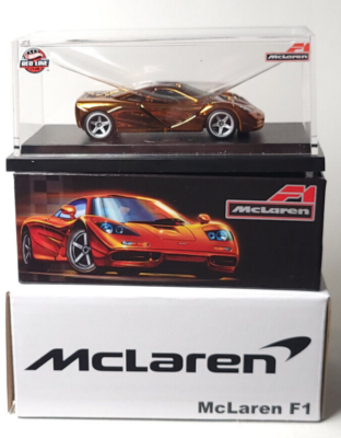 Hot Wheels McLaren F1 ミニカー 24 Hot Wheels 2024 RLC Mclaren F1 orange IN HAND | eBay
