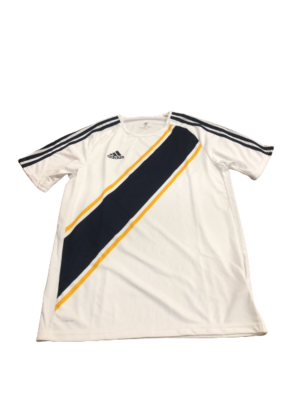 adidas LA Galaxy Jersey Lサイズ ホワイト/ブルー adidas Men's LA Galaxy 2024/25 Home Jersey White/Blue – Azteca Soccer