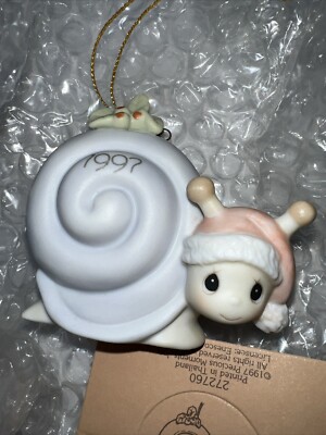 1997 Precious Moments - Slow Down for the Holidays Figurine - Retired