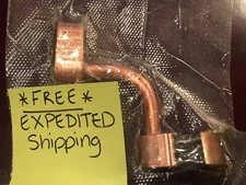 ⚡️NEW⚡️ Burndy YGL29C29, 1/2 to 5/8" Rod, 2 AWG Str to 250 KCMIL Cross Connector