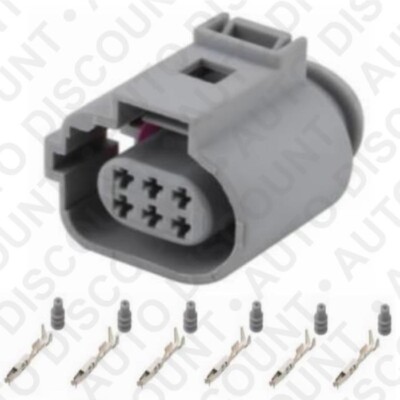 Connecteur De Prise 6 Fils - Fiche Pour Vanne EGR Audi A1 A2 A3 A4 A5 A6 - Référence (2216) - Neuf