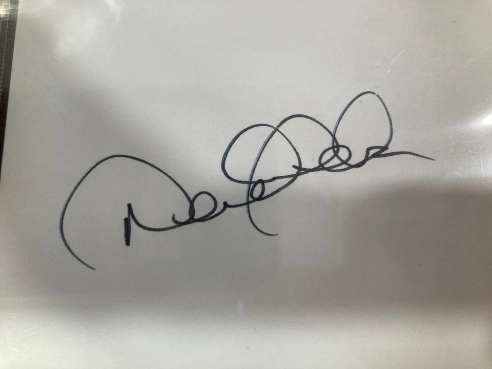 Derek Jeter Signed Autographed 3x5 Index Card Beckett Authentic #00016042987 - Image 4 of 4