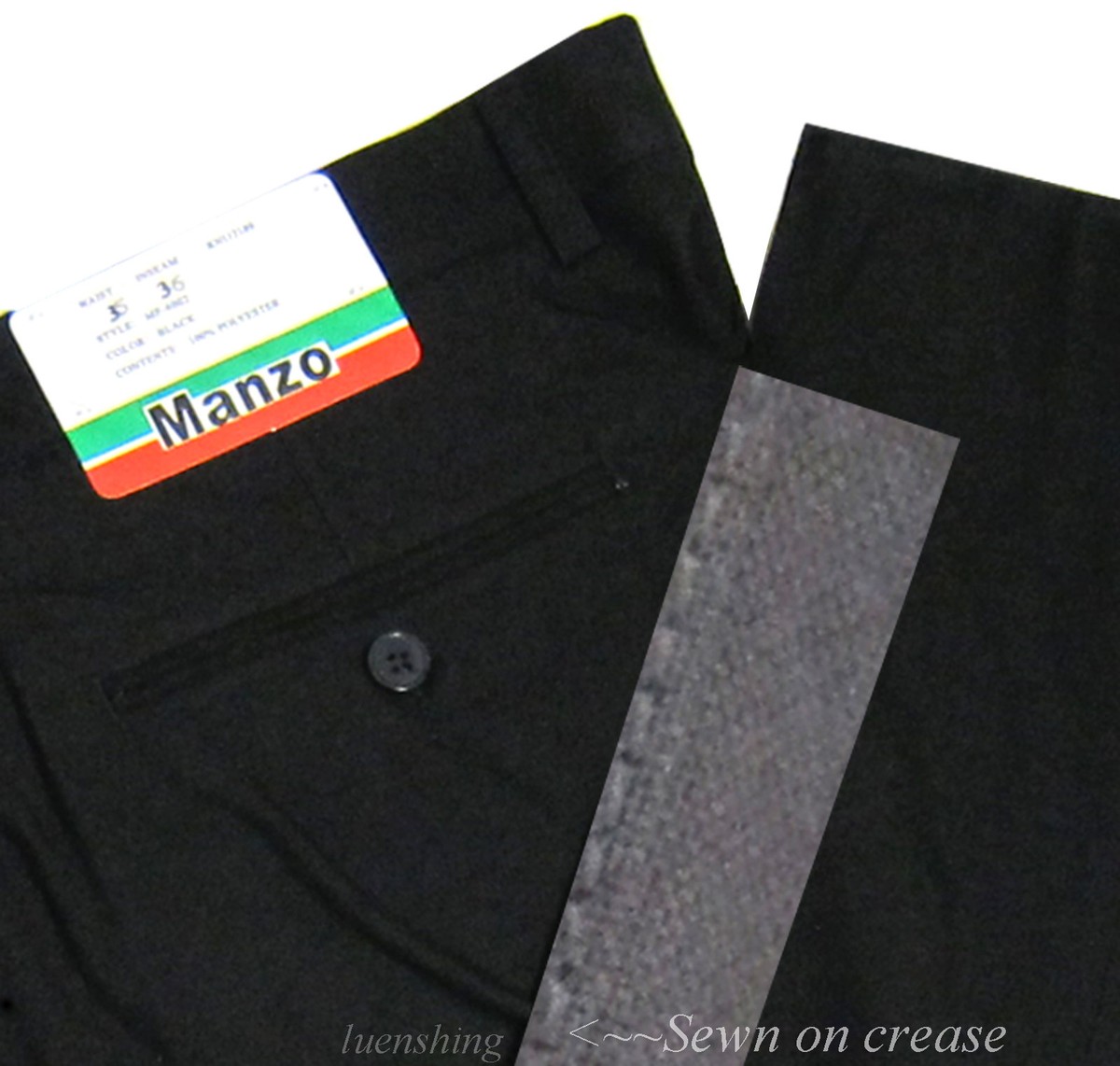 スラックス EZKATON LAYER BANDING SLACKS NA18 1/10 FLANNEL WAIST ADJUSTABLE VERTICAL JOINT PANTS – THE