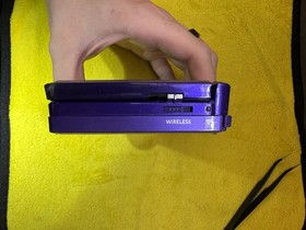 Nintendo 3DS Midnight Purple w/ Super Mario 64, Charger, Stylus, And 16GBSD 