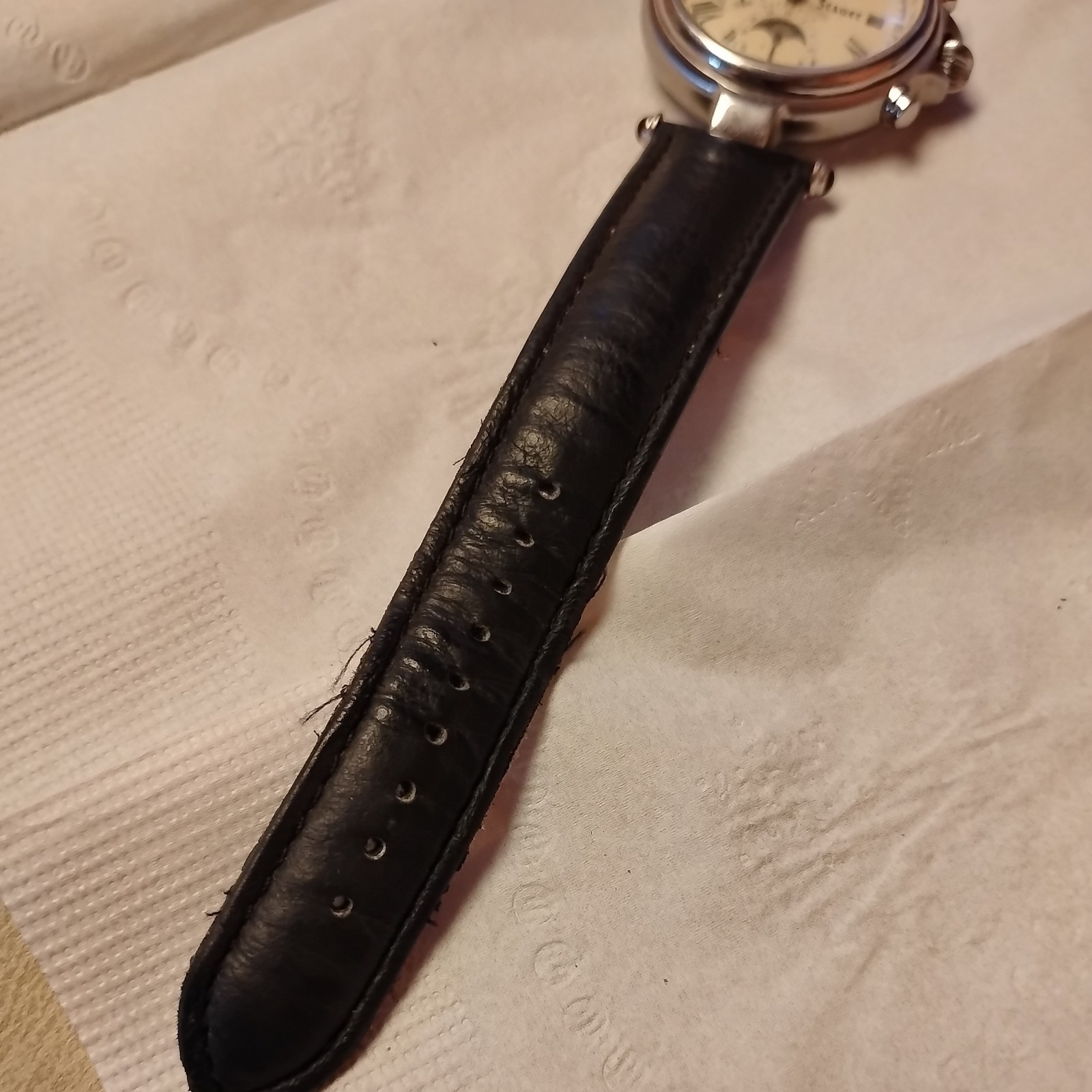 Stauer Automatic Moon Phase With Tachmeter Water … - image 4