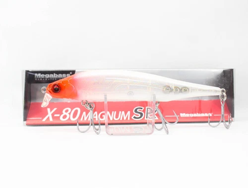 Megabass X-80 Magnum SR Floating Lure GP Red Head (2711)