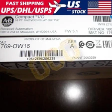 Allen Bradley 1769-OW16 / A Compact I/O Relay Output. Factory Sealed