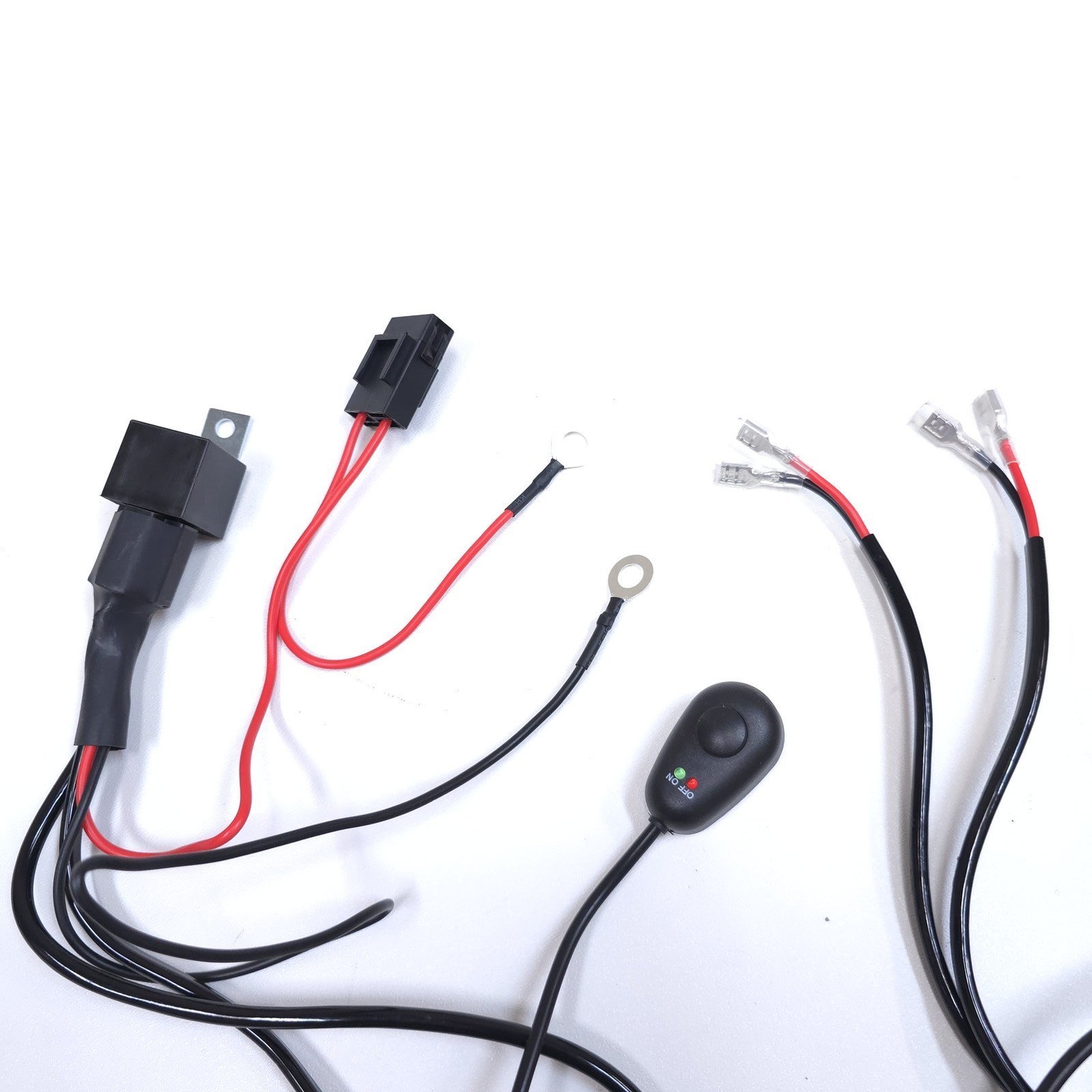 Chrome Tow Hitch Step Bar Guard Fit 2" Receiver 36" Curved Brake Spot Lights LED