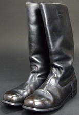 DDR NVA MdI Paar Stiefel Parade Chromleder 28 42 Ledersohle 1965 SELTEN!!! 11065