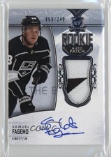 2022-23 Upper Deck The Cup Rookie 59/249 Samuel Fagemo #104 Patch Auto 2oh