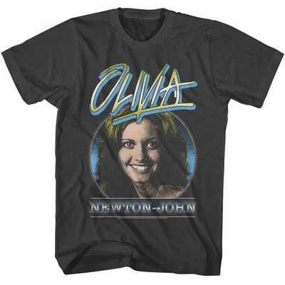 Olivia Newton John - Oln Porträt - American Classics - Solid Grau Erwachsene