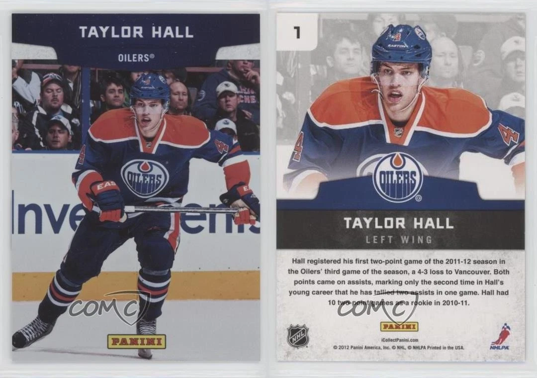 Home Service Hall Panini Toronto Fall Expo 2012 Taylor Hall #1 | eBay