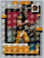 2022 Clearly Donruss #51 Kenny Pickett Rated Rookie Holo RR Logo