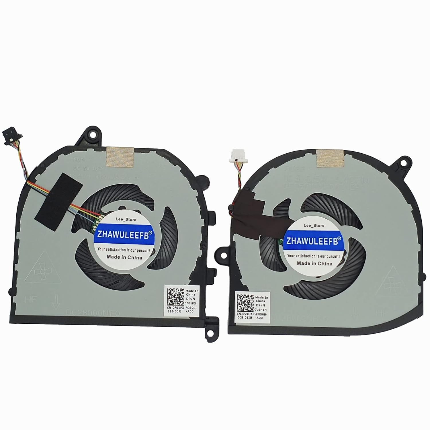 CPU and GPU Cooling Fan for Dell XPS 15 9570 7590 XPS15-9570 Precision 5540 Seri