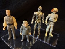 Vintage Star Wars Cloud City 4 Figure Lot Lobot Ugnaught C-3PO Pilot Kenner