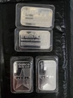 Lot of 4 - 1 Troy oz MCM ModerCoinMart .999 Fine Silver Bar Sealed