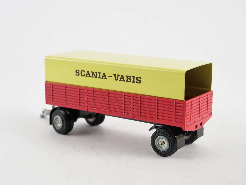 Tekno Dk n° 452 remorque bâchée SCANIA-VABIS 1/50 jamais joué - Photo 3/4